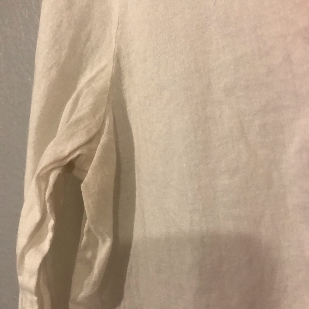 Lilly Pulitzer Amelia Island White Top with Pink Embroidery - Picture 8 of 16